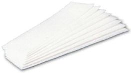 Refill fleece for whiteboard wiper, set of 10