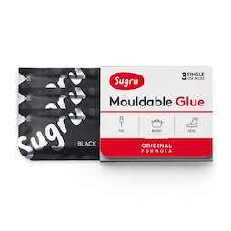 SUG-03, Sugru set of 3, mouldable glue, in different colours, packages of 5 g each